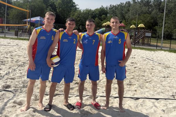 Participarea Academiei „Ștefan cel Mare” la proba de volei pe plajă din cadrul Universiadei Republicane 2026