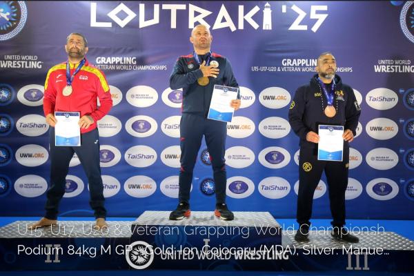 Medalie de aur pentru Academia „Ștefan cel Mare” la Campionatul Mondial de Grappling