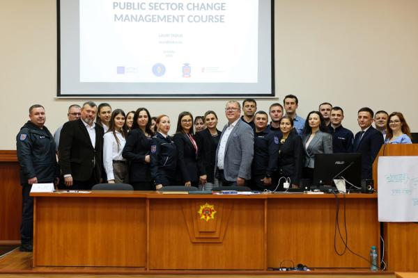 Modernizarea instituțiilor publice: sesiune de instruire privind managementul schimbării