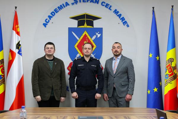 Perspective de colaborare instituțională între Academia „Ștefan cel Mare” a MAI și Asociația Tinerilor Diplomați din Moldova