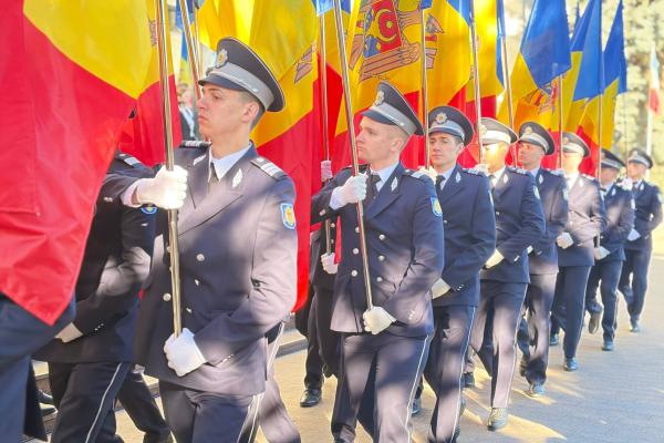 Ziua Drapelului de Stat al Republicii Moldova, marcată de Academia „Ștefan cel Mare” a MAI