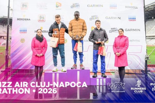 Participare remarcabilă la maratonul internațional din Cluj-Napoca