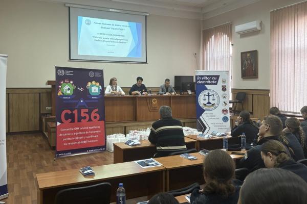 Activitate de informare privind drepturile sindicale și promovarea unui stil de viață sănătos