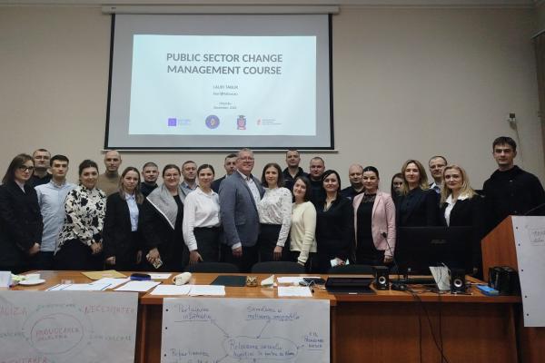 Expertiză internațională pentru reformă: instruire dedicată angajaților Academiei „Ștefan cel Mare”