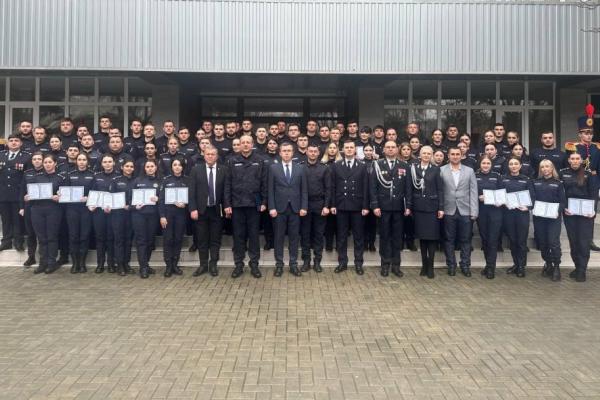 Absolvirea cursului de formare inițială pentru ofițeri: o nouă etapă în consolidarea profesională a MAI