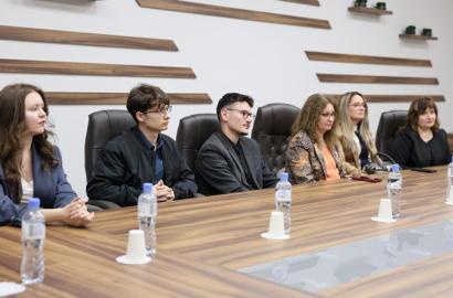 Vizita de lucru a delegației Universității „Tibiscus” din Timișoara imagine 1