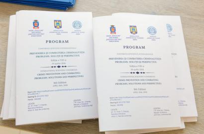Conferinţa ştiinţifică internaţională „Prevenirea şi combaterea criminalităţii: probleme, soluţii şi perspective” ediţia a VIII-a imagine 1