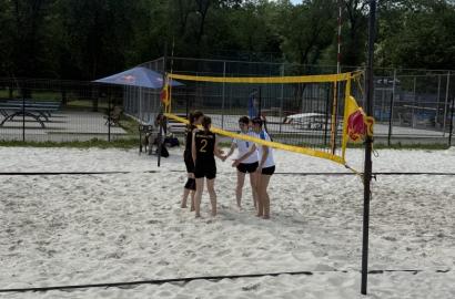 Participarea Academiei „Ștefan cel Mare” la proba de volei pe plajă din cadrul Universiadei Republicane 2026 imaginea 5