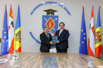 Cooperarea dintre Academia „Ștefan cel Mare” a MAI și Academia de Poliție din Austria intră într-o nouă etapă imaginea 2