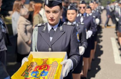 Ziua Drapelului de Stat al Republicii Moldova, marcată de Academia „Ștefan cel Mare” a MAI imagine 5