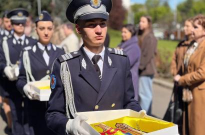 Ziua Drapelului de Stat al Republicii Moldova, marcată de Academia „Ștefan cel Mare” a MAI imagine 3
