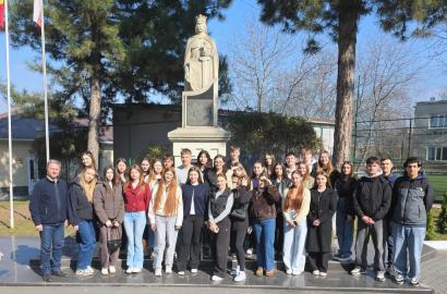 Academia „Ștefan cel Mare” a MAI continuă activitățile de orientare profesională pentru elevi imagine 14