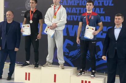 Forță și determinare la Universiada Republicană 2025: medalii pentru tinerii sportivi la Armwrestling imagine 2