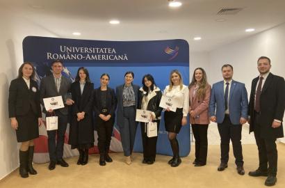 Academia „Ștefan cel Mare” a MAI, premiată la Concursul Național de Drept Umanitar și Dreptul Refugiaților „Nicolae Titulescu” 2025 imagine 2