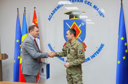 Întrevedere oficială între conducerile Academiei „Ștefan cel Mare” a MAI și Academiei Militare „Alexandru cel Bun” imagine 2