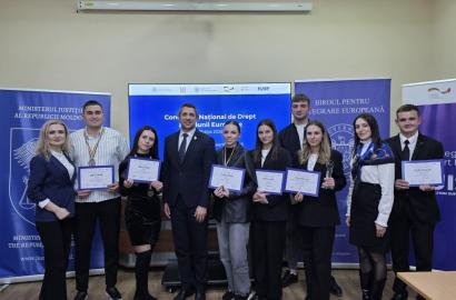 Academia „Ștefan cel Mare” a MAI – Locul III la prima ediție a Concursului Național de Drept al Uniunii Europene imagine 7
