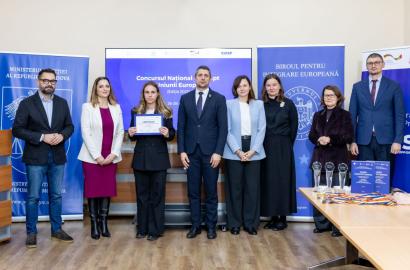 Academia „Ștefan cel Mare” a MAI – Locul III la prima ediție a Concursului Național de Drept al Uniunii Europene imagine 5