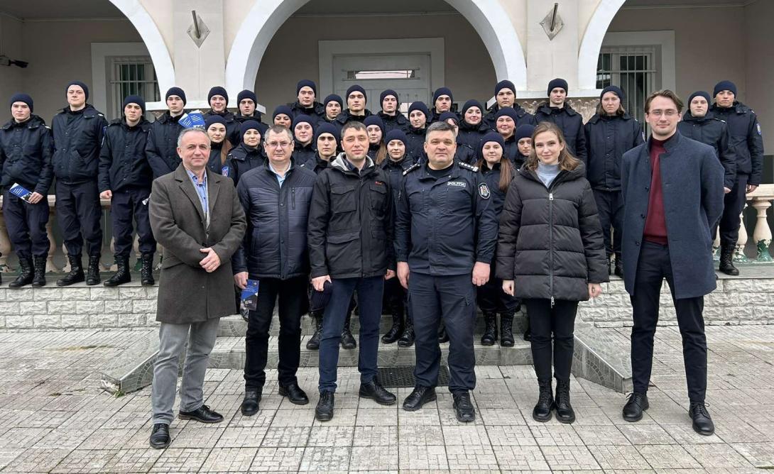 Vizita studenţilor în cadrul Direcției Cooperare Polițienească Internațională a IGP