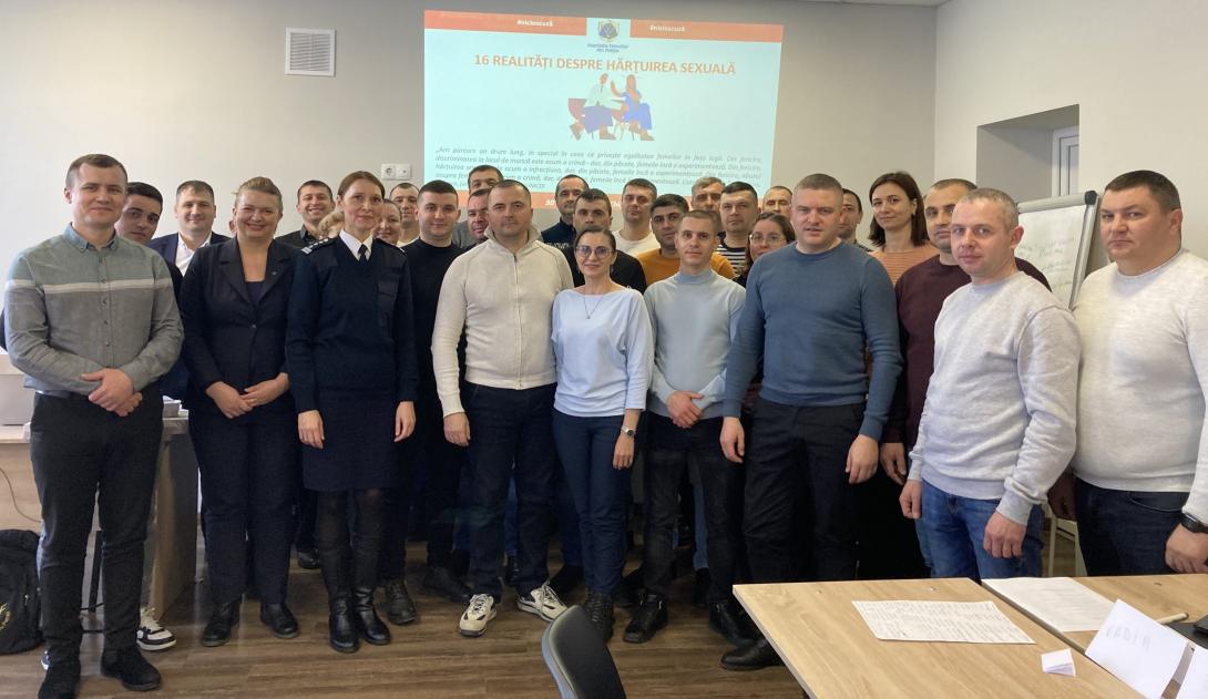 Sesiune de instruire privind prevenirea discriminării și hărțuirii sexuale