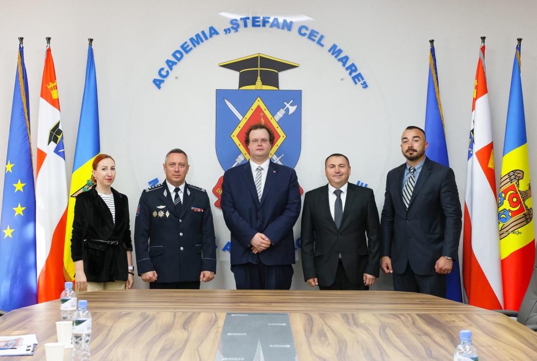 Cooperarea dintre Academia „Ștefan cel Mare” a MAI și Academia de Poliție din Austria intră într-o nouă etapă
