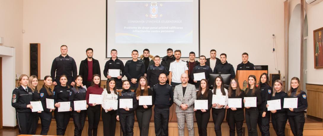 Conferinţa ştiinţifică studenţească „Probleme de drept penal, privind calificarea infracțiunilor contra persoanei”