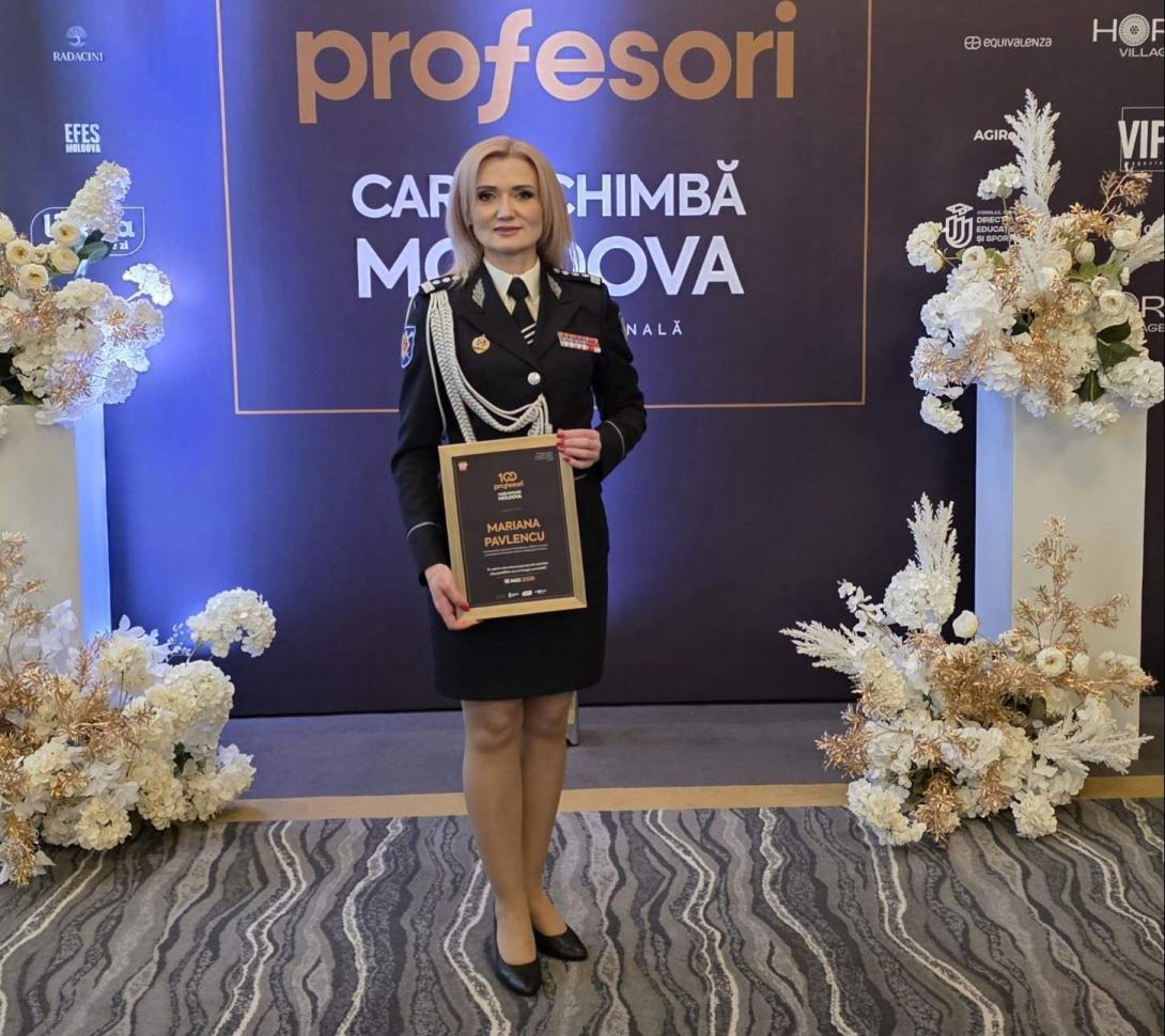 Profesionalism și dedicație apreciate la nivel național