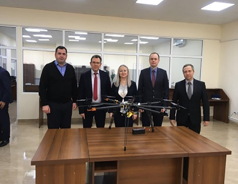 Atelier de lucru în cadrul proiectului e-Drone în or. Erevan, Armenia