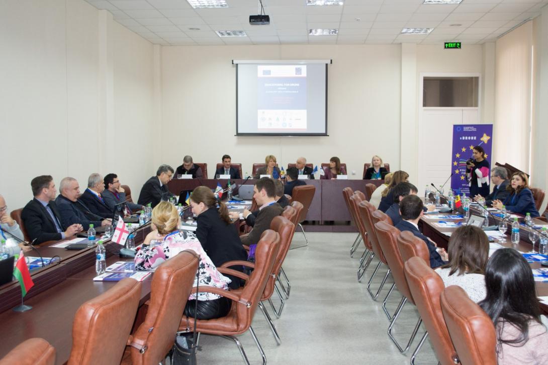 Academia „Ştefan cel Mare” gazda sesiunei de deschidere a 1-st Consortium Meeting din cadrul proiectului „Educational for Drone (eDrone)”