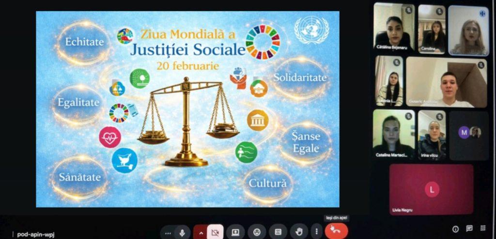 Reuniune științifică dedicată Zilei Mondiale a Justiției Sociale