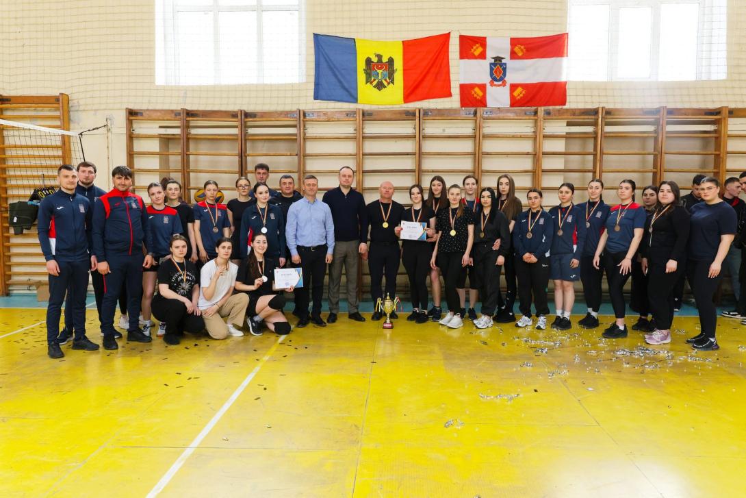 Campionatul de volei feminin al Academiei „Ștefan cel Mare” și-a desemnat câștigătoarele