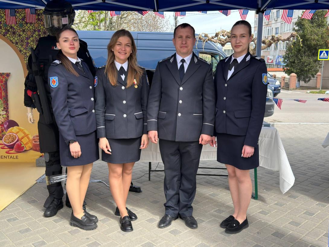 Academia „Ștefan cel Mare” a MAI – prezență activă în cadrul Festivalului „Freedom 250 – American Days”