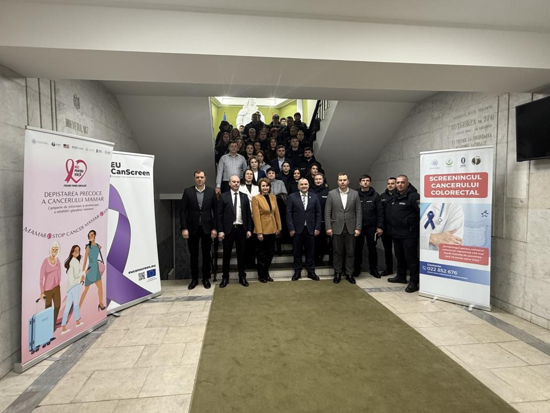 Seminar informativ organizat de MAI cu prilejul Zilei Mondiale de Luptă Împotriva Cancerului