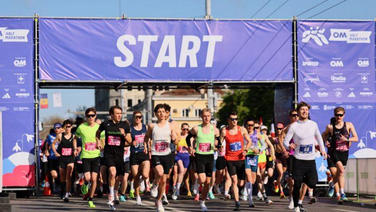 Cadrele didactice și studenții Academiei „Ștefan cel Mare” câștigătorii competiției Chișinău OM Half Marathon 2026