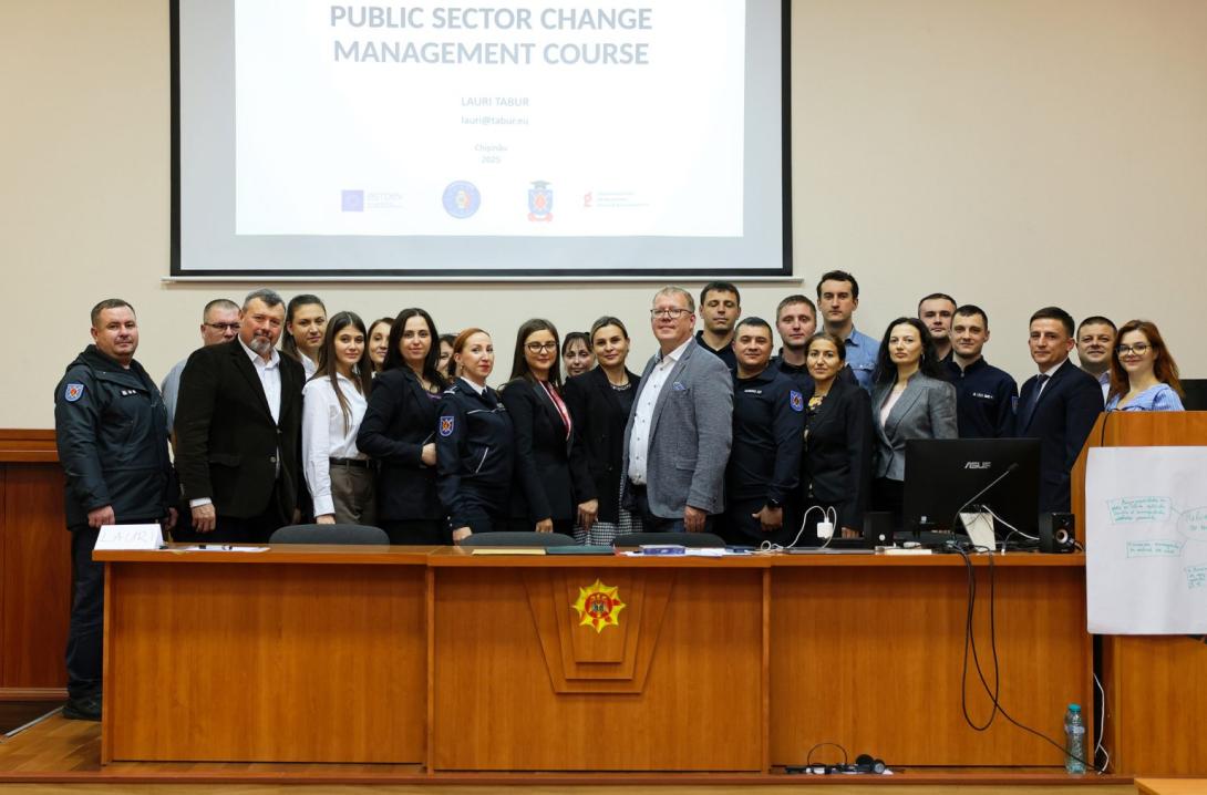 Modernizarea instituțiilor publice: sesiune de instruire privind managementul schimbării