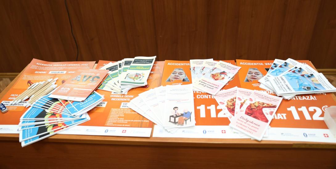 „Fiecare minut contează” – instruire dedicată Zilei Mondiale a Accidentului Vascular Cerebral