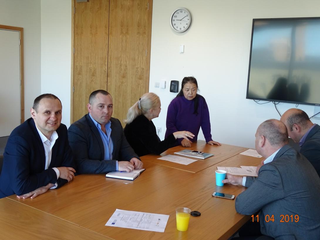 Vizita de studiu la Universitatea din Huddersfield (HUD), Marea Britanie, organizată în cadrul Proiectului HRLAW