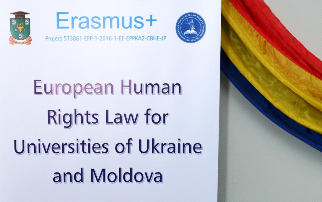 Şedinţa de monitorizare a Proiectului „Legislaţia europeană privind drepturile omului pentru universităţile din Ucraina şi Moldova / European Human Rights Law for Universities of Ukraine and Moldova” (HRLAW)