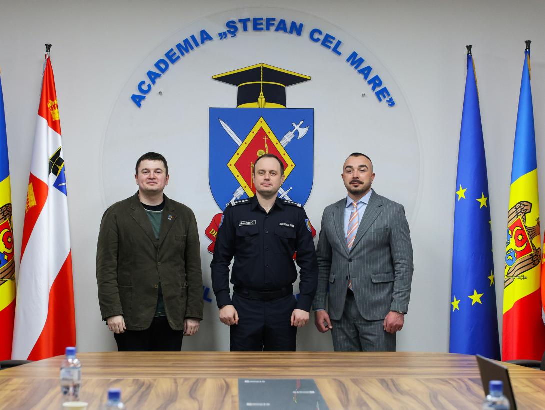 Perspective de colaborare instituțională între Academia „Ștefan cel Mare” a MAI și Asociația Tinerilor Diplomați din Moldova