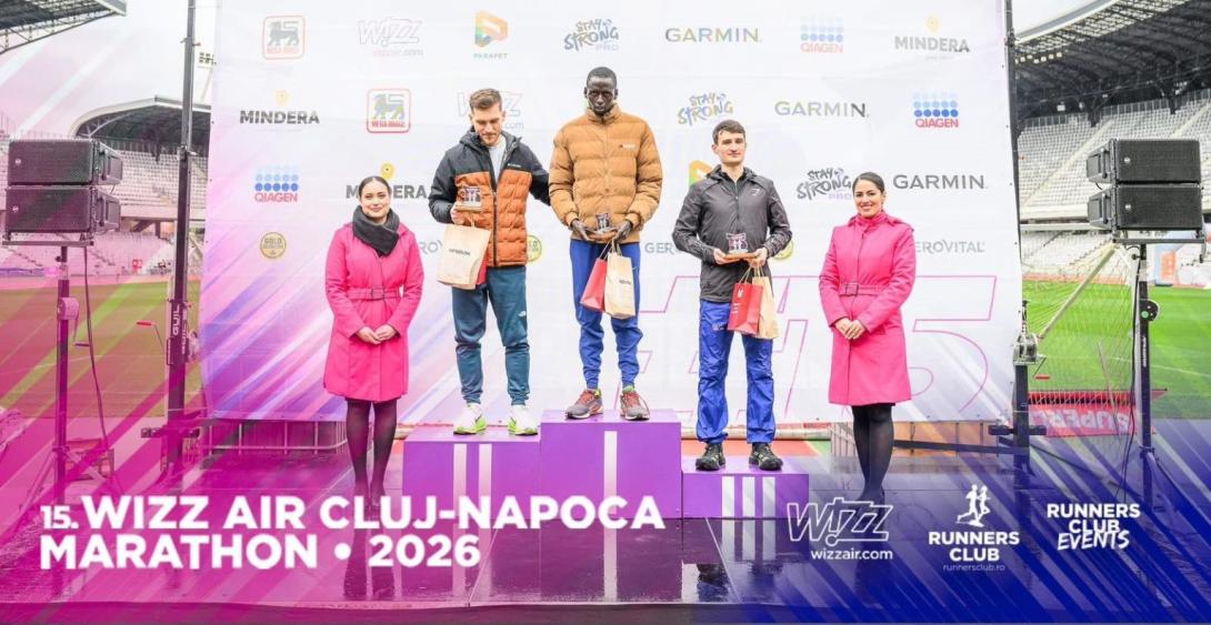 Participare remarcabilă la maratonul internațional din Cluj-Napoca