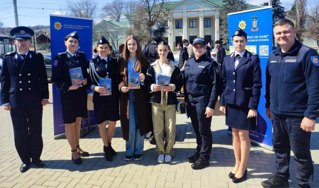 Academia „Ștefan cel Mare” promovează oferta educațională în cadrul Târgului „Învață în Moldova”