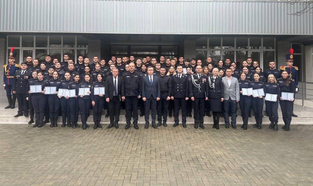 Absolvirea cursului de formare inițială pentru ofițeri: o nouă etapă în consolidarea profesională a MAI